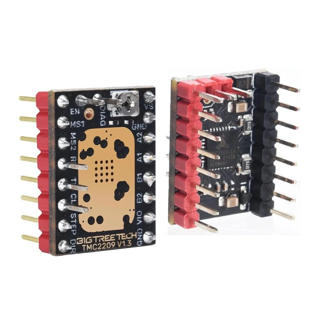 BIGTREETECH TMC2209 controlador de Motor paso a paso piezas de impresora 3D VS TMC2130 TMC2100 para impresora 3D SKR V1.4 Turbo placa base en Stock - imagen 4