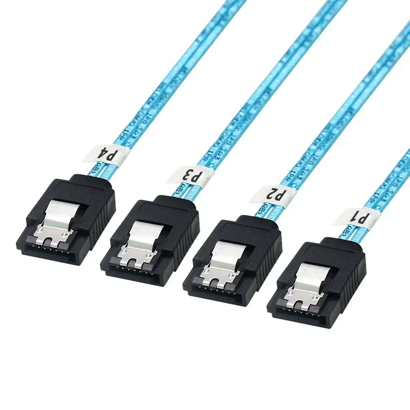 Nuevo Cable para disco duro MINISAS 4 a 4 SATA 6G Cable de datos 4 pares 4Sata Cable SAS a SATA 1M - imagen 2