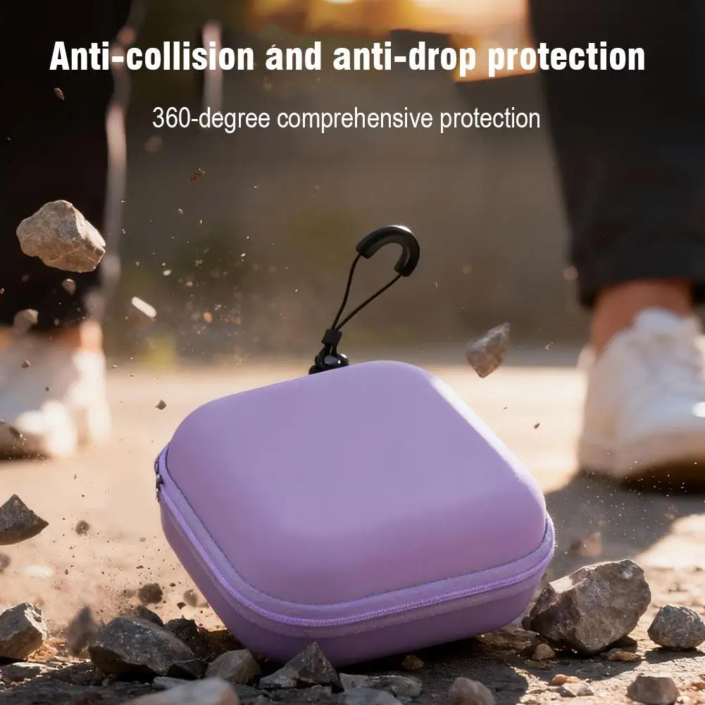 Estuche de transporte para máquina electrónica para mascotas Takara Tomy Punyrunzu con cordón, bolsa organizadora anticaída a prueba de golpes y polvo