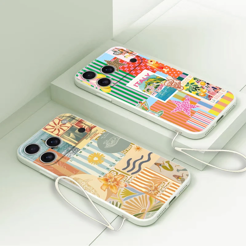 Funda blanda Marinc Life Crabs Lobsters para Apple iPhone 16 14 15 Plus 11 12 13 Pro Max XS 16e XR 7 8 17 Air - imagen 4