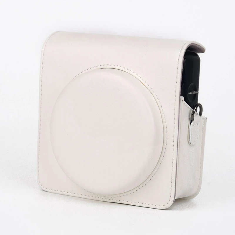 Bolsa de cuero HOT-PU para cámara, funda con correa para Fujifilm Instax Square SQ6, película instantánea - imagen 4