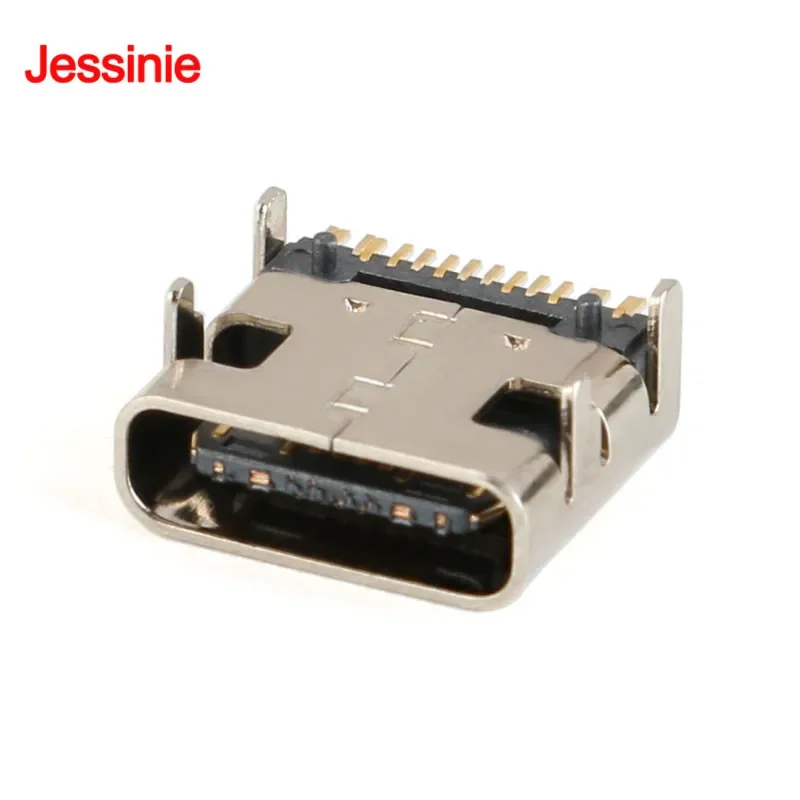 10 uds/5 uds Micro USB-3.1 SMD 16P tipo c conector hembra DIP4 interfaz de transmisión HD para teléfonos inteligentes enchufe de carga final - imagen 3