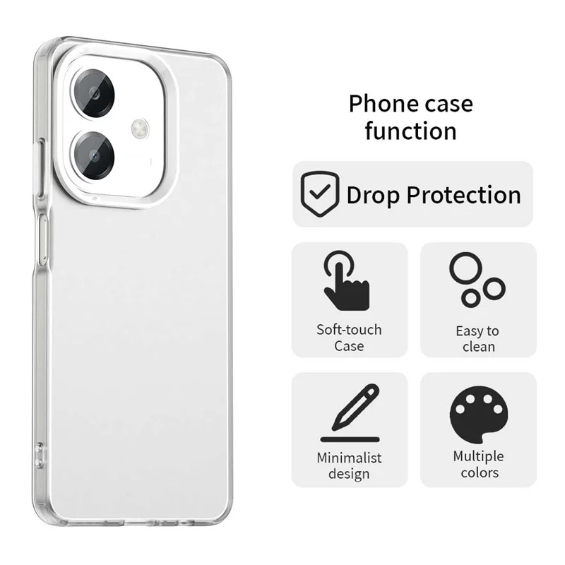 Para OPPO A40 funda OPPO A40 A 40 Capas a prueba de golpes parachoques de teléfono armadura trasera transparente mate transparente Frosted Fundas OPPO A40 - imagen 5