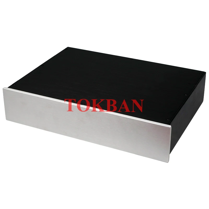 Tokban Audio 4309 431*92*308/358mm amplificador de potencia totalmente de aluminio chasis carcasa DIY DAC decodificador HFI preamplificador carcasa - imagen 3