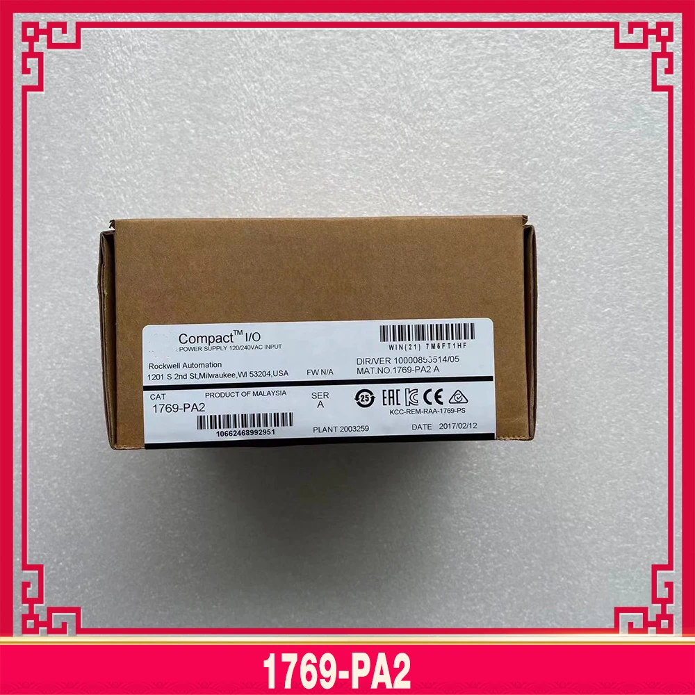 Para fuente de alimentación compacta Allen-Bradley 1769PA2 módulo de entrada 1769-PA2 Ser A - imagen 2