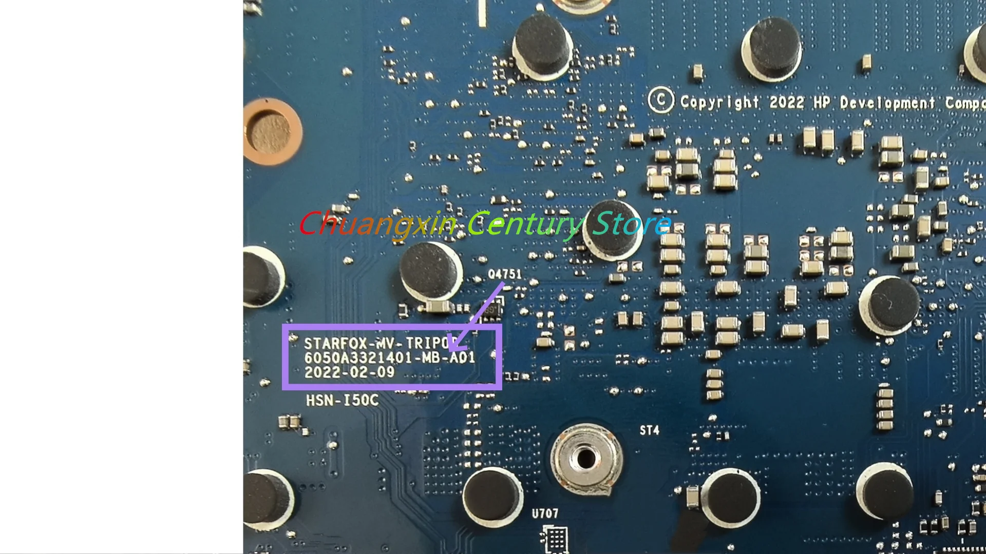 Placa base 6050A3321401-MB-A01 adecuada para ordenador portátil HP Elite Dragonfly G3 con I3-1215U I5-1225U I7-1255U CPU 100% prueba ok - imagen 3