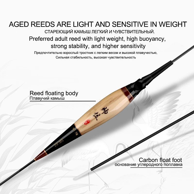 Flotador luminoso de caña + 1 tubo de boya + 1 CR425 + 1 ganchos de bolsa + 1 flotador eléctrico de apoyo para boya, herramientas de flotador de pesca de agua dulce, aparejos, 1 ud. - imagen 2