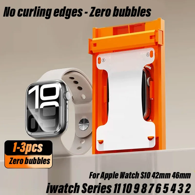 Protector de pantalla de película cerámica suave de alta calidad para Apple Watch ultra 2-3 49MM Series 10 11 46mm 7 8 9 6 42mm 41 45mm 44mm 40mm - imagen 2