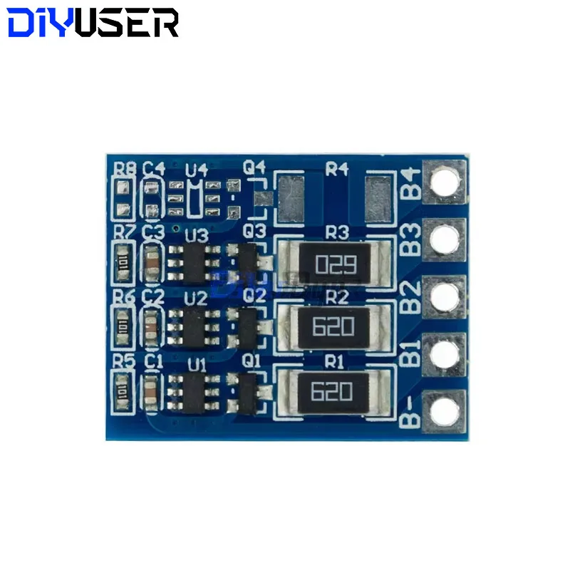 Placa de protección de función de equilibrio 5S 21V 4,2 V 68mA 5S batería Lipo de iones de litio 18650 baterías equilibradas 3S 4S 5S 6S 7S 8S - imagen 3