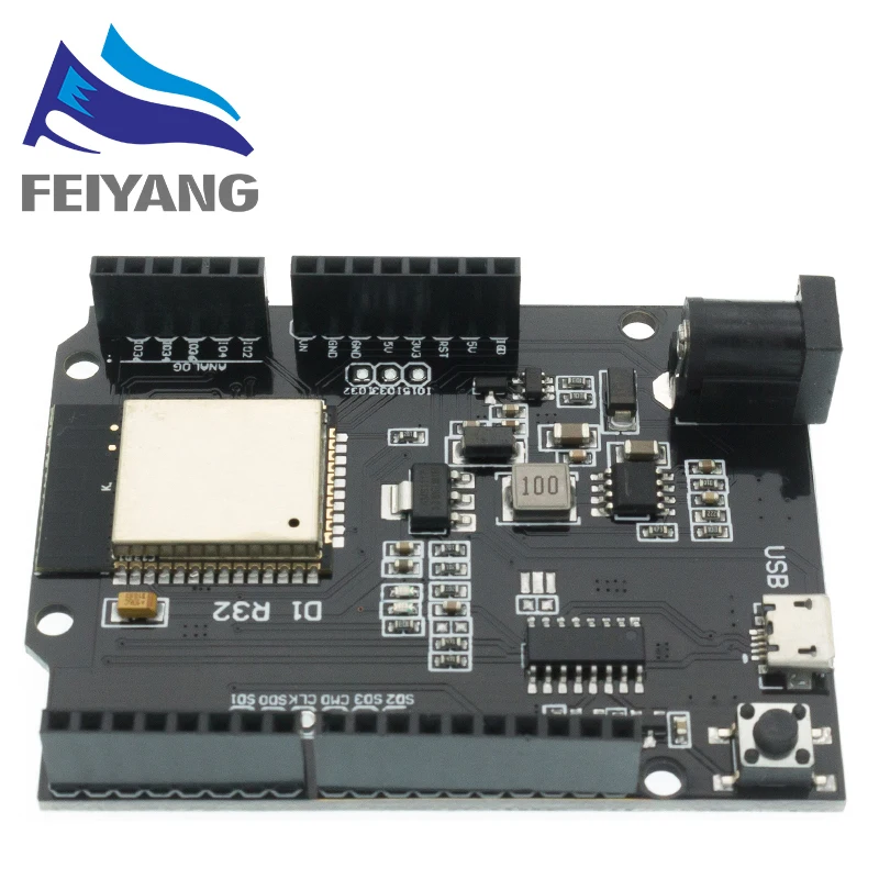 ESP32 para Wemos D1 Mini para Arduino UNO R3 D1 R32 WIFI Placa de desarrollo inalámbrica Bluetooth CH340 4M de memoria uno - imagen 5