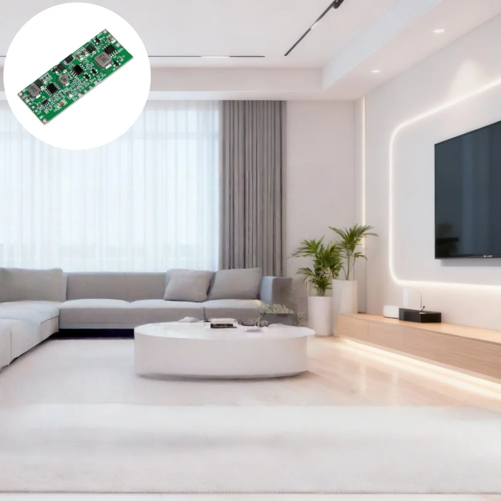 Placa de alimentación ininterrumpida de alta potencia, 12V, 3A, 24W, 36W, batería de litio 3S, módulo UPS, carga lateral, descarga automática