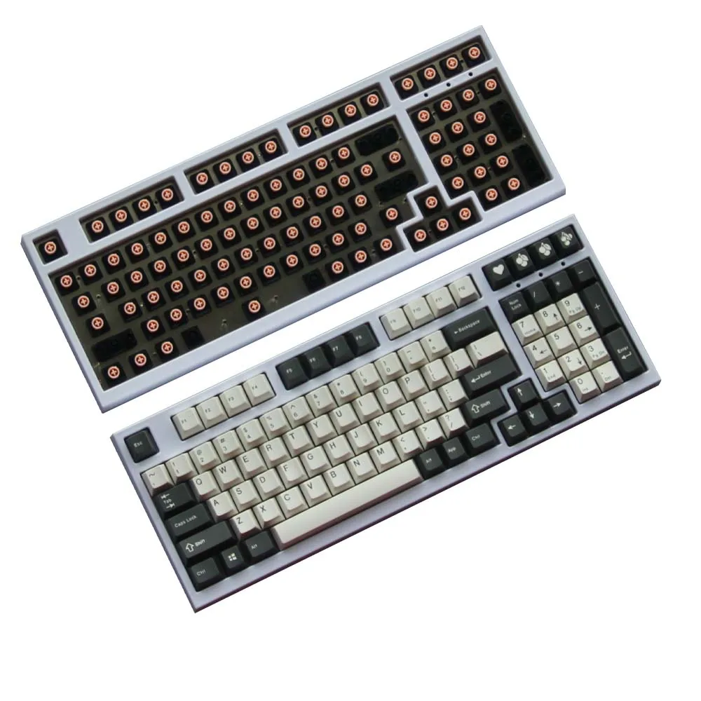 980 STL Rubber Dome MX Topre Switch Teclado EC capacitivo con cable QMK VIA 980 teclado EC - imagen 2