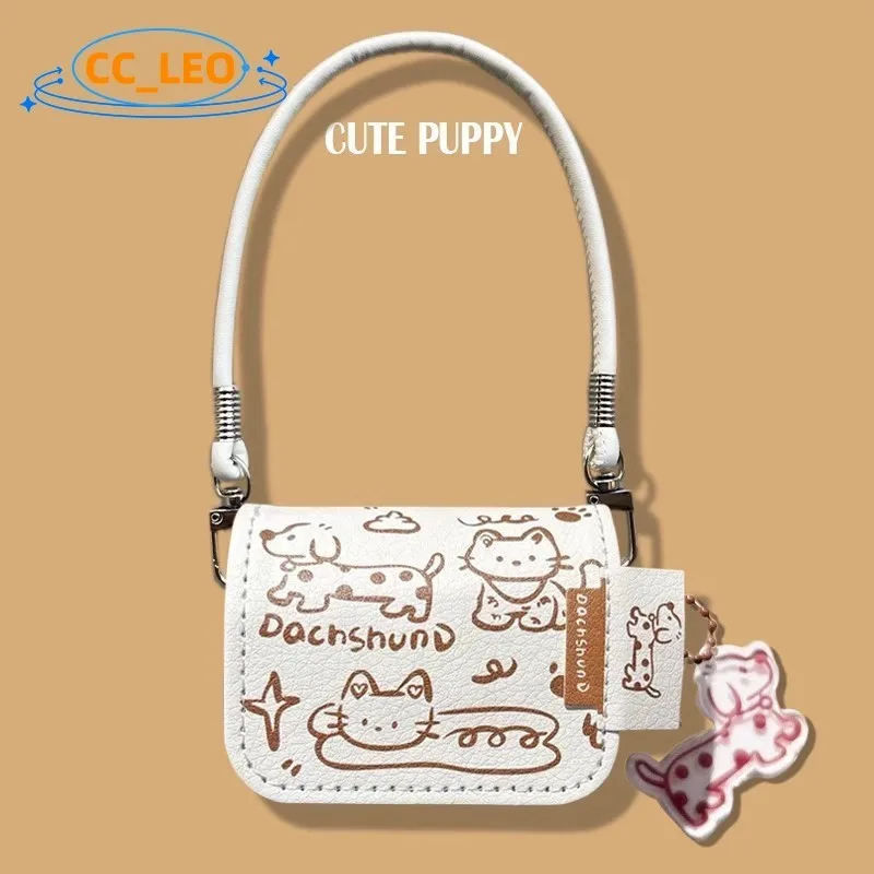 Funda para OPPO Enco X3s, funda suave de cuero con colgante de cordón de gato bonito, adecuada para OPPO Enco X3s, funda protectora a prueba de golpes - imagen 4