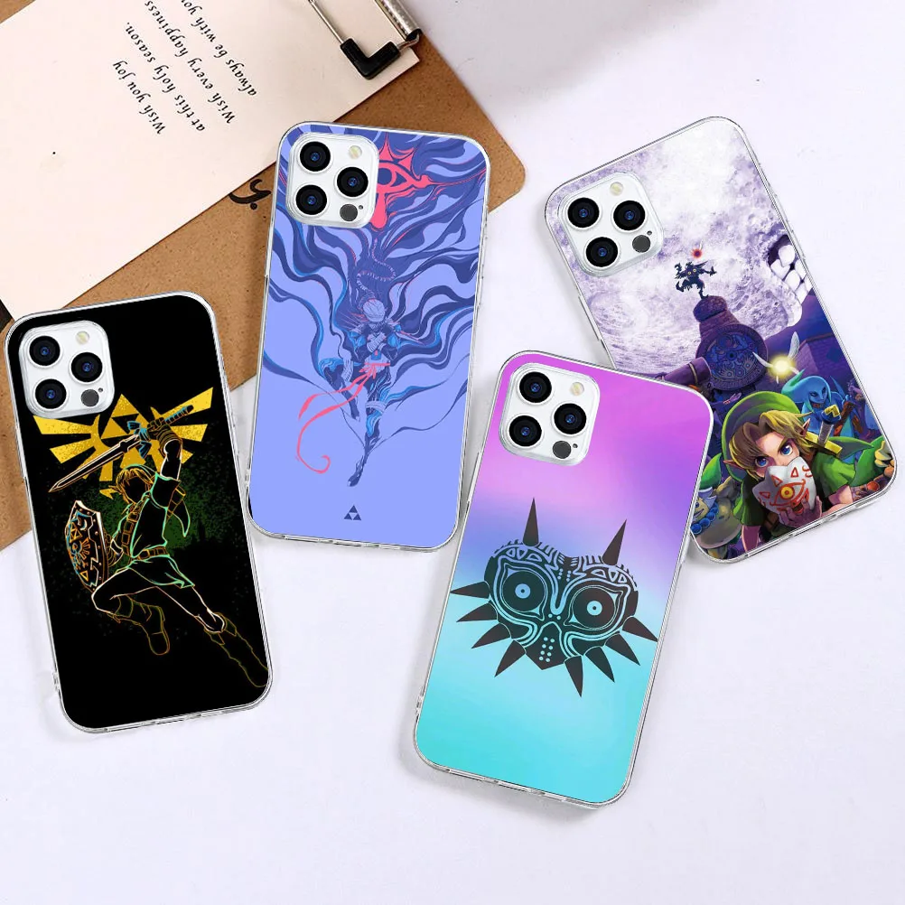 BY-15 Cartoon Legend of z-zelda funda blanda para Realme, C30S, C35, C55, 3, 5, 7, C1, 9, 10, Narzo 50, 50a, Prime Pro Plus - imagen 2