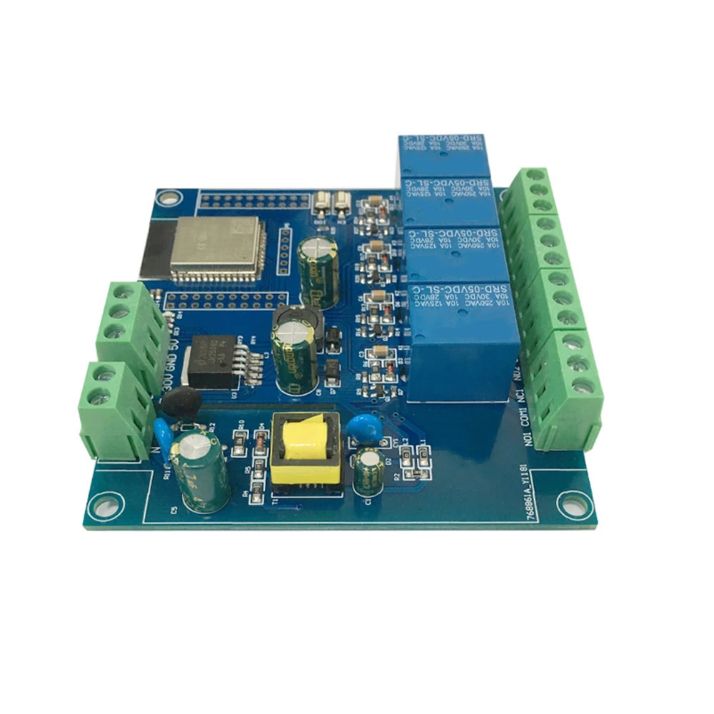 Fuente de alimentación AC/DC para ESP32-WROOM WIFI Bluetooth BLE Placa de desarrollo de módulo de relé de cuatro vías - imagen 4