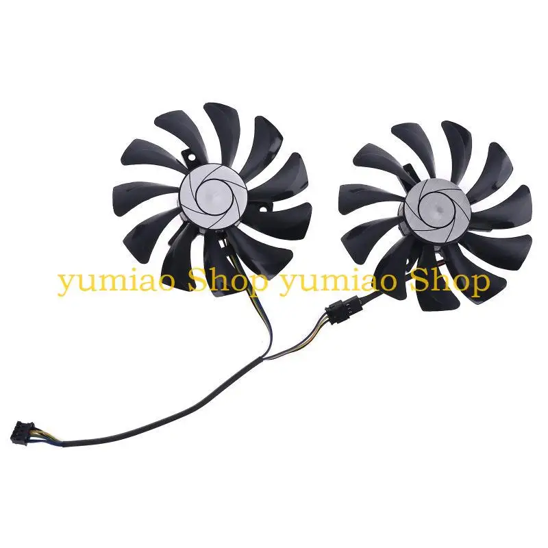 587b 1 par 85 mm ha9010h12f-z 4pin reemplazo del ventilador refrigerador para MSI 1060 OC 6G 960 P106-100 P106 GTX960