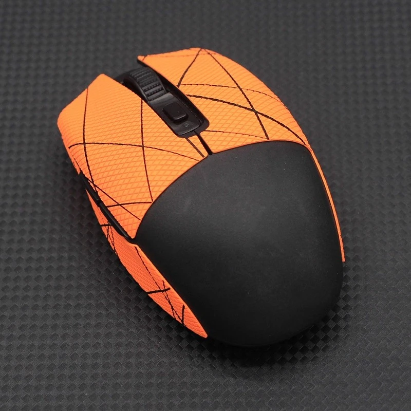 1 Juego de pegatinas antideslizantes para ratón ultrafino, cinta antisudor antideslizante para ratones Razer Orochi V2, textura exquisita - imagen 2