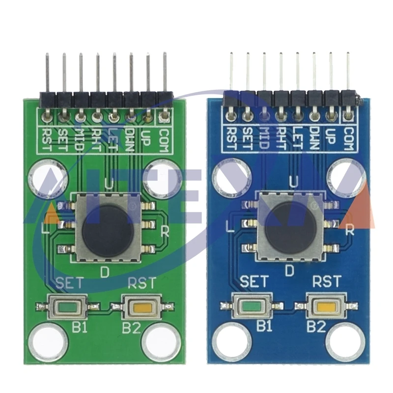 Módulo de botón de navegación de cinco direcciones para juego MCU AVR, Joystick basculante 5D, teclado independiente para módulo de Joystick Arduino G/B - imagen 3