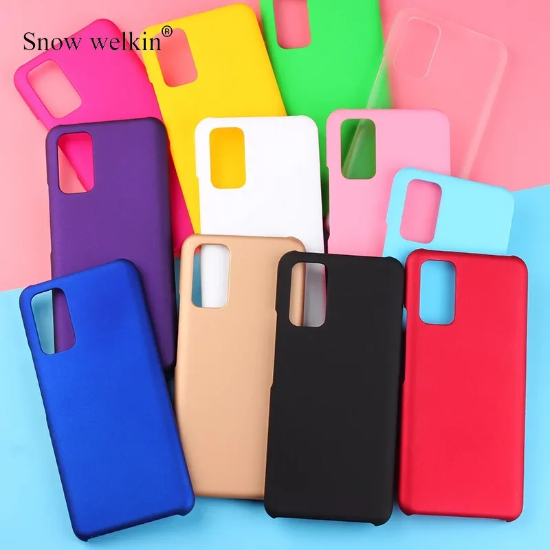 Funda de plástico duro de goma de lujo para Huawei Honor View 30 pro huwei honor V30 v30pro, fundas traseras de teléfono