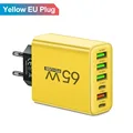 Yellow EU Plug