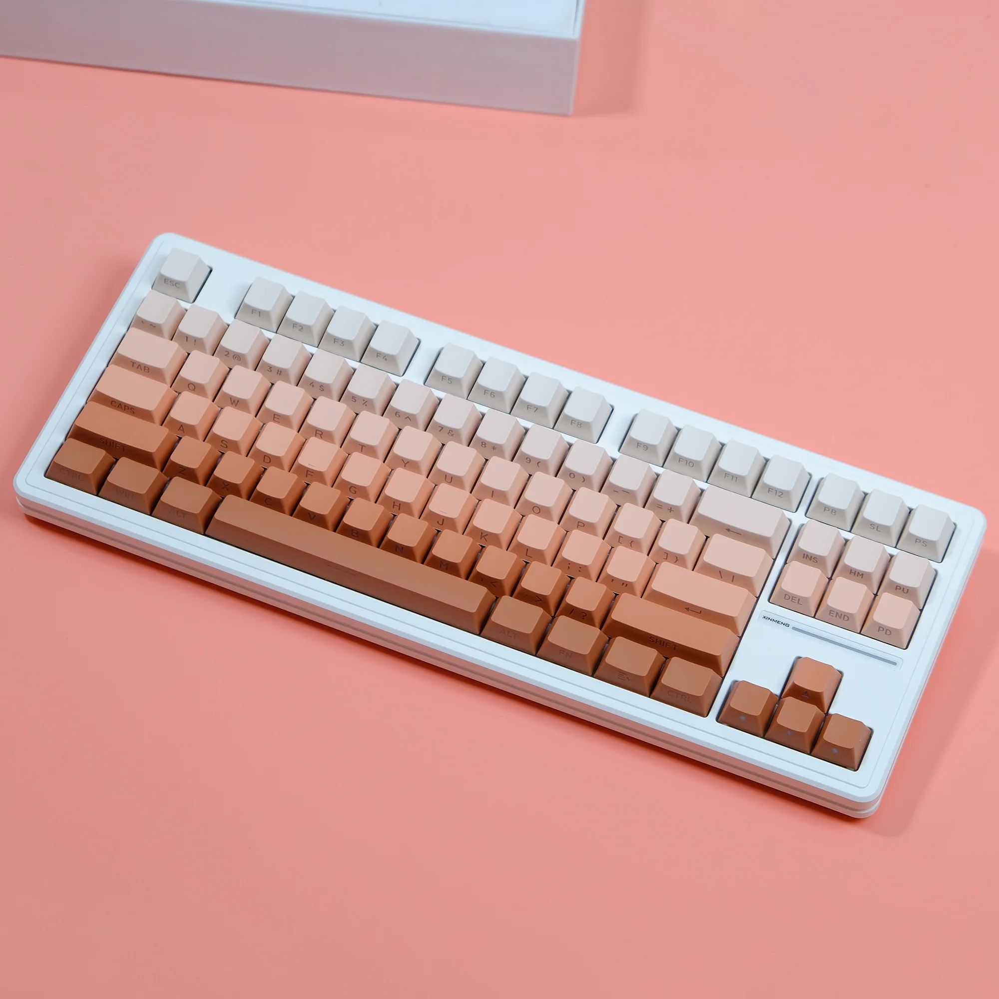 Teclas PBT retroiluminadas RGB con rubor, teclas con brillo impreso lateral, perfil de cereza para interruptores Cherry MX, teclado mecánico para jugadores - imagen 4