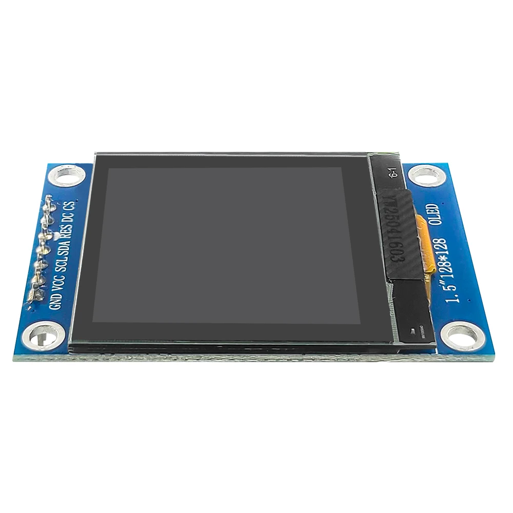 Módulo de pantalla OLED de 1,5 pulgadas SPI 7 pines 128*128 COG SH1107 unidad pantalla LCD blanca bajo consumo de energía 3,3 V-5V - imagen 4