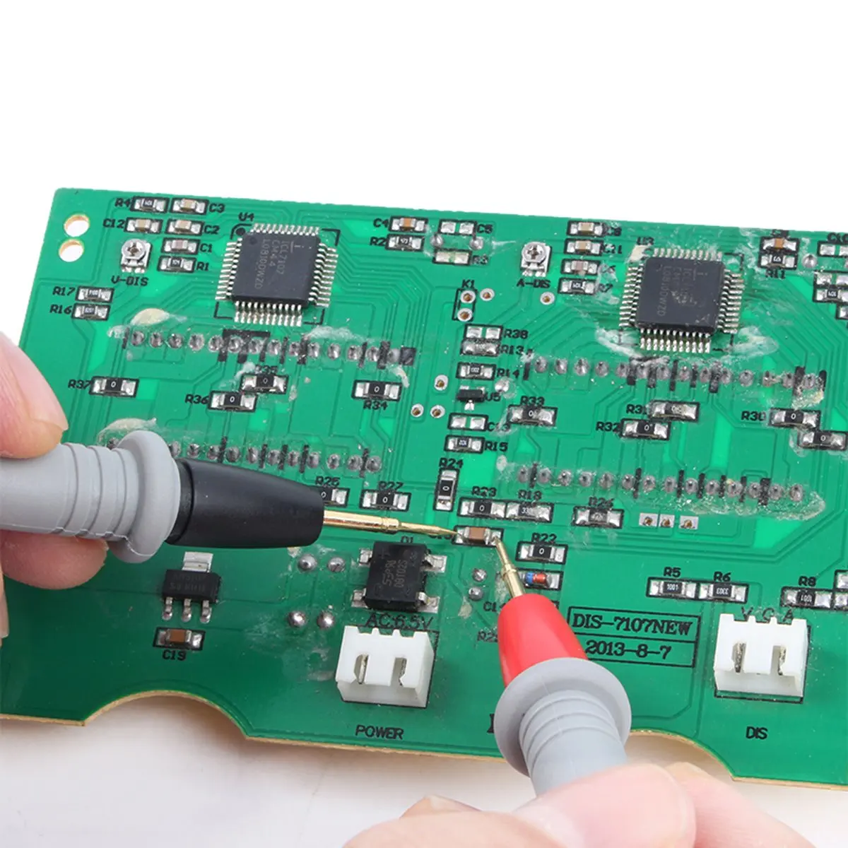 Kit de cables de prueba para multímetro, 20A, 1000V, con pinzas de cocodrilo y cable de prueba de émbolo, ganchos de Material de silicona, sondas de prueba - imagen 5