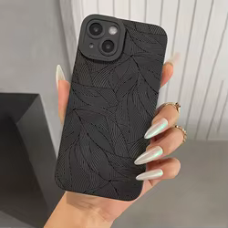 Funda Xiaomi POCO F6 – Negro Floral, Antigolpes Suave