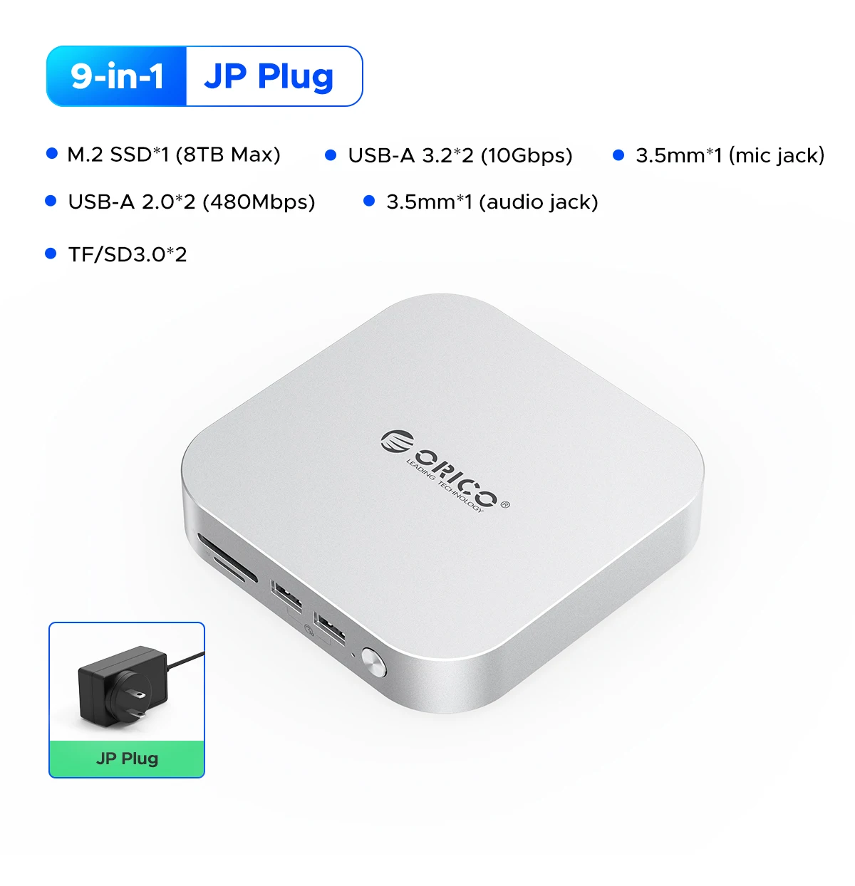 9-IN-1 10GB JP Plug