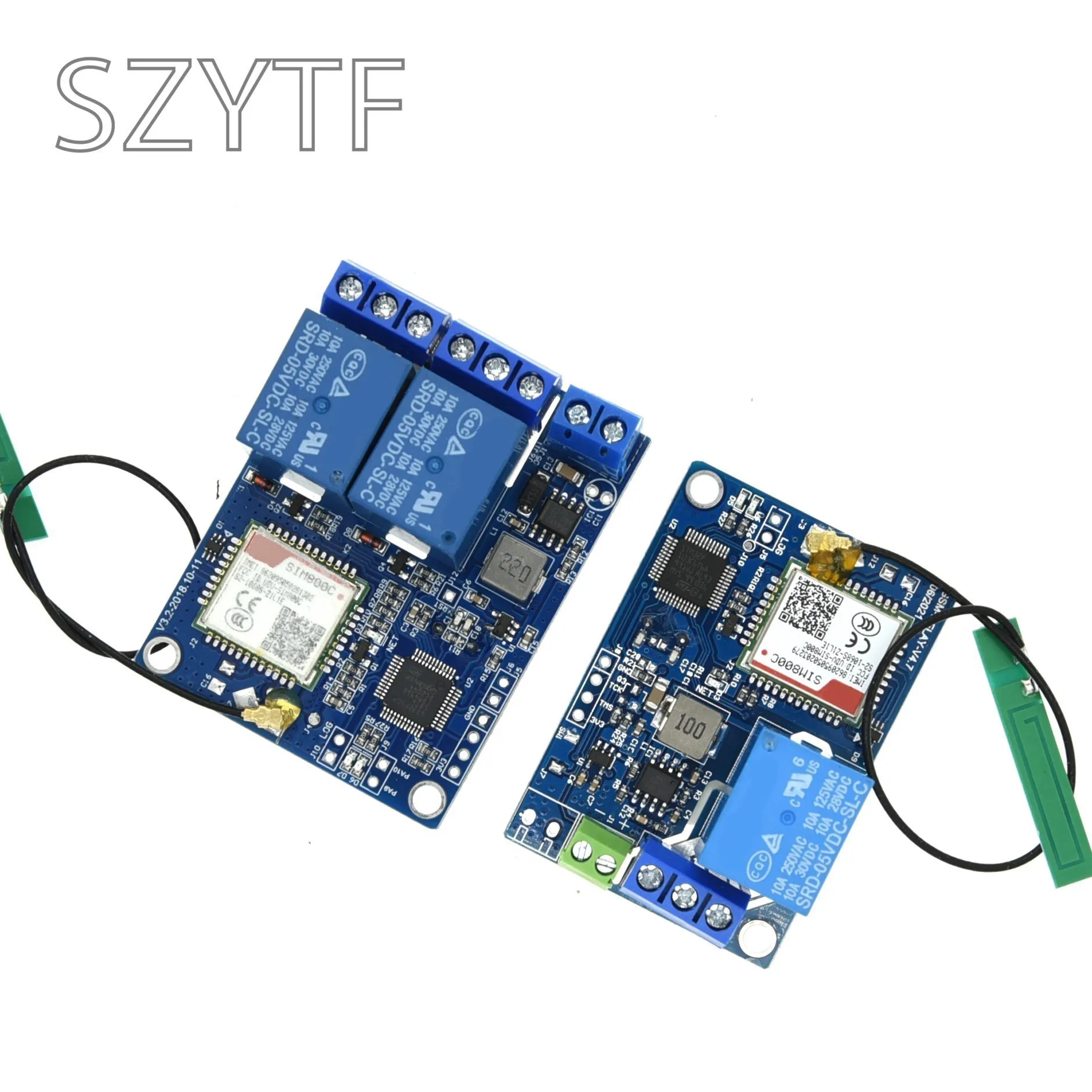 Módulo de interruptor inteligente de relé GSM de 1/2 canales, interruptor de Control remoto para el hogar inteligente, SMS, GSM, SIM800C, STM32F103CBT6 - imagen 5