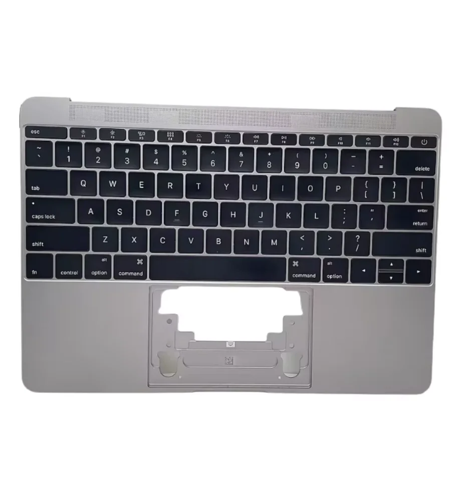 Topcase A1534 con teclado para MacBook Air 12 ''A1534 Ealy 2015 EMC 2746 MF855 MF865 funda superior con teclado retroiluminado diseño estadounidense