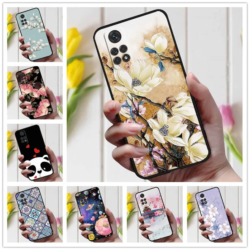 Funda de flores en relieve 3D para Redmi Note 12 Pro 4G, funda de teléfono con relieve lindo para Xiaomi Redmi Note 12 Pro 4G 2023