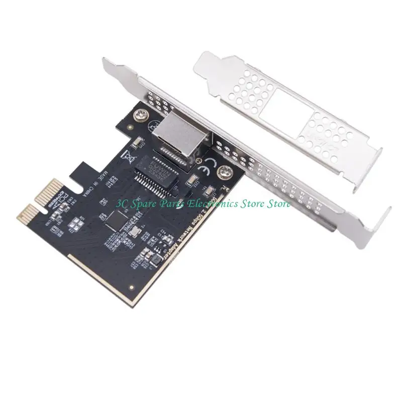 SZ 2.5GBPS Adaptadores Ethernet PCIe Tarjeta red PCIE PCIE para escritorio PC Metal RJ45 puerto RJ45 ofrece ancho - imagen 5