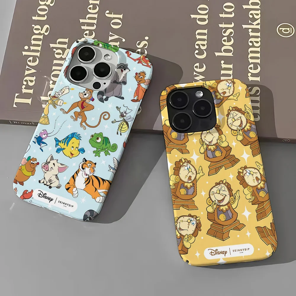 Funda de teléfono Disney Winnie Family para iPhone 16 15 14 13 12 11 Pro Max XS XR XSMax 6 7 8 Plus cubierta dura HD brillante para PC - imagen 4