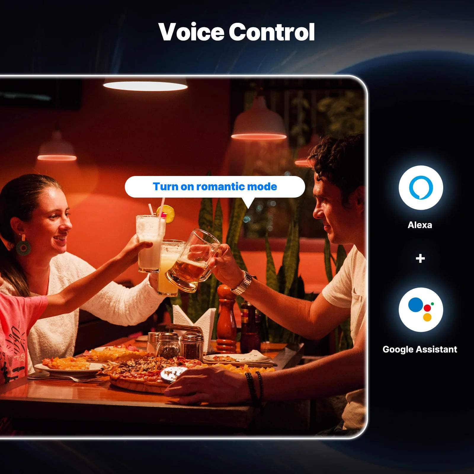 MOES Smart ST64 Edison bombilla LED, Tuya Matter/WiFi/Zigbee, 16 millones de colores RGB, 2700K-6500K, regulable, funciona con Alexa/Google Home - imagen 4
