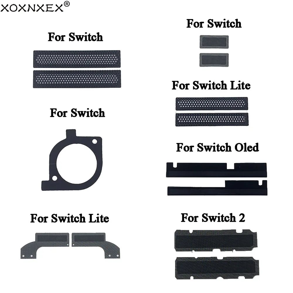 Reemplazo de red de refrigeración para Switch NS2 NS Lite Oled, altavoces para consola de juegos, Joystick, almohadilla antipolvo, 1/5/10 Uds.
