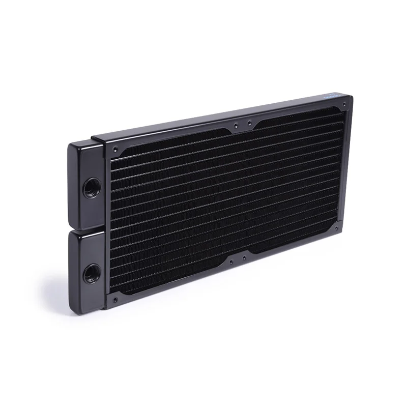 Alphacool NexXxoS ST20 HPE Radiador de cobre lleno, radiadores delgados de 140 mm/280 mm compatible con ventilador de 14 cm, caja de computadora pequeña ITX - imagen 4