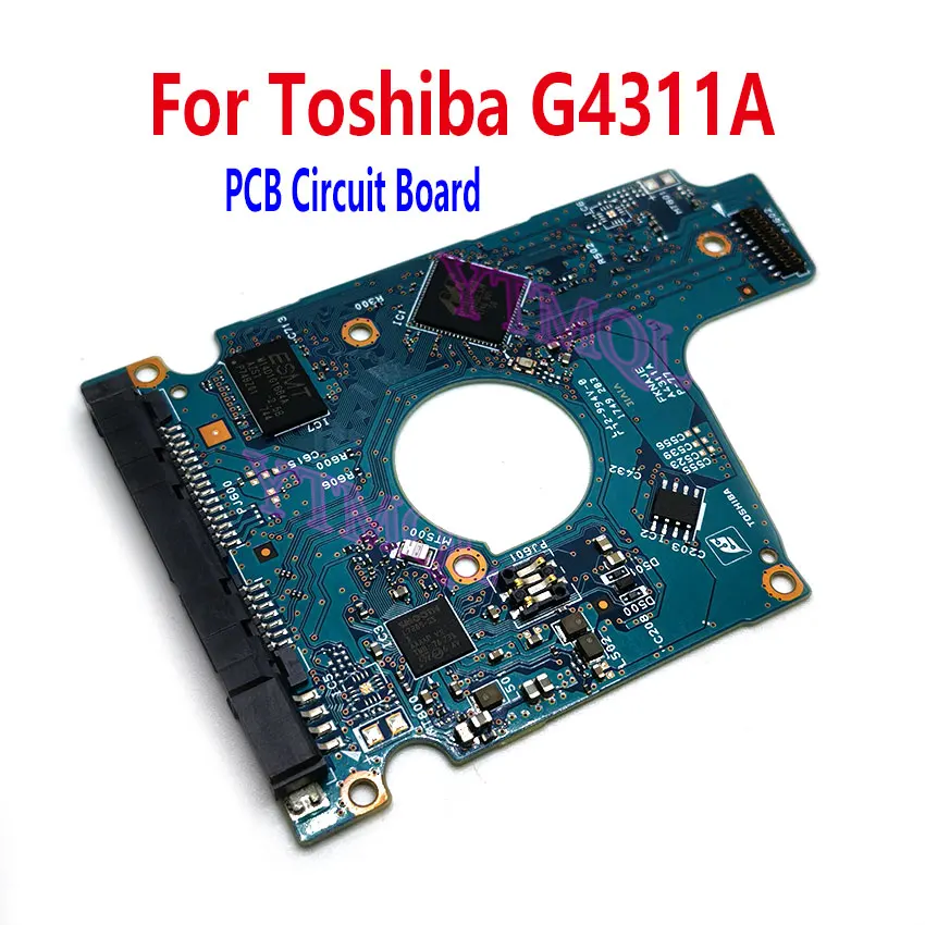 Placa de circuito PCB para disco duro Toshiba, placa lógica G4311A, SATA, 26 Pines, 4P, 7P, 15 Pines, conector SMT, 1 unidad - imagen 4