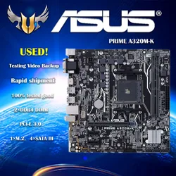 Placa base ASUS PRIME A320M-K Socket AM4 DDR4 USB 3.0 HDMI VGA SATA3