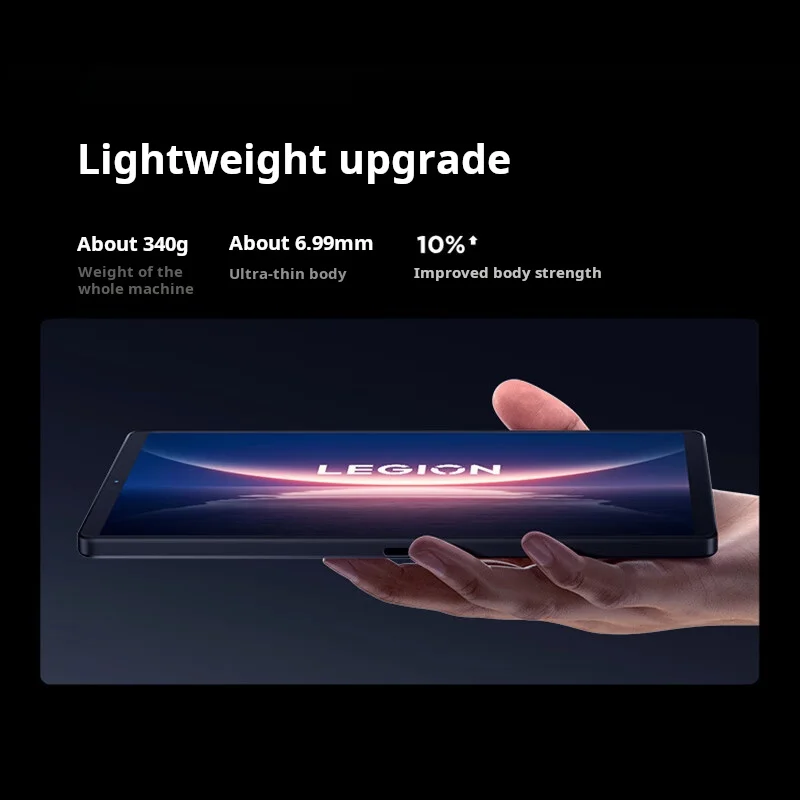 Lenovo LEGION Y700 Tableta para juegos de cuarta generación de 8,8 pulgadas con resolución Snapdragon 8 Supreme Edition 3K - imagen 5