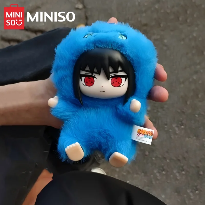 MINISO EAKI Naruto caja ciega Shippuden fiesta serie Uzumaki relleno Shippuden Original figura de peluche ornamento juguete colección regalo - imagen 2