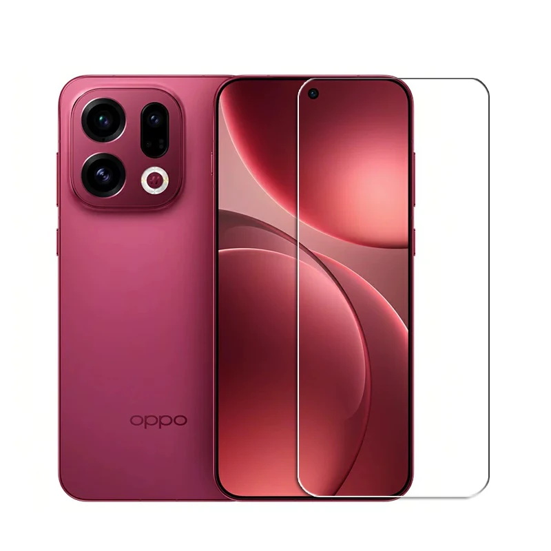 Vidrio totalmente transparente para OPPO Find X9, vidrio templado OPPO Find X9 Pro, Protector de pantalla HD, película protectora para teléfono OPPO Find X9 - imagen 3