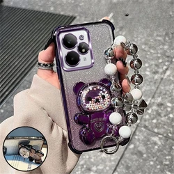 Funda Google Pixel Correa Lazo – Silicona Purpurina Antigolpes