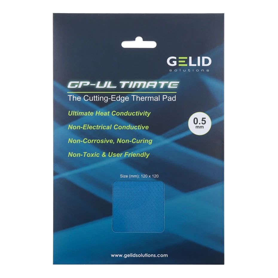 GELID Solutions gp-ultimate 15W/MK almohadilla térmica CPU/GPU, placa base gráfica, almohadilla térmica de grasa de silicona - imagen 5