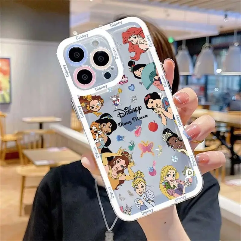 디즈니 프린세스 휴대폰 케이스, 화웨이 아너 90 라이트 5G X9A X8B X9B X7B 노바 7i 3i 5T 7 9 SE P30 프로 P40 라이트 Y9 프라임 2019 커버 - imagen 2