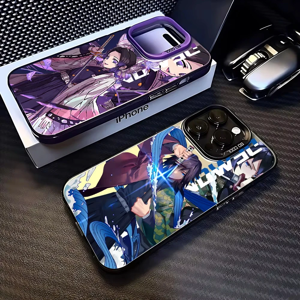 Funda de teléfono Anime d-demons s-layers para iPhone 17 Air 16e 16 Pro Max 15 14 Plus 13 12 Mini 11 Pro, funda trasera de silicona a prueba de golpes - imagen 3