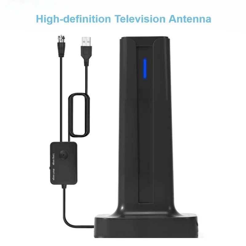 Nueva antena de TV Digital para interiores Smart TV, amplificador de señal de recepción de largo alcance, compatible con antena de alta definición 4K 1080P - imagen 2
