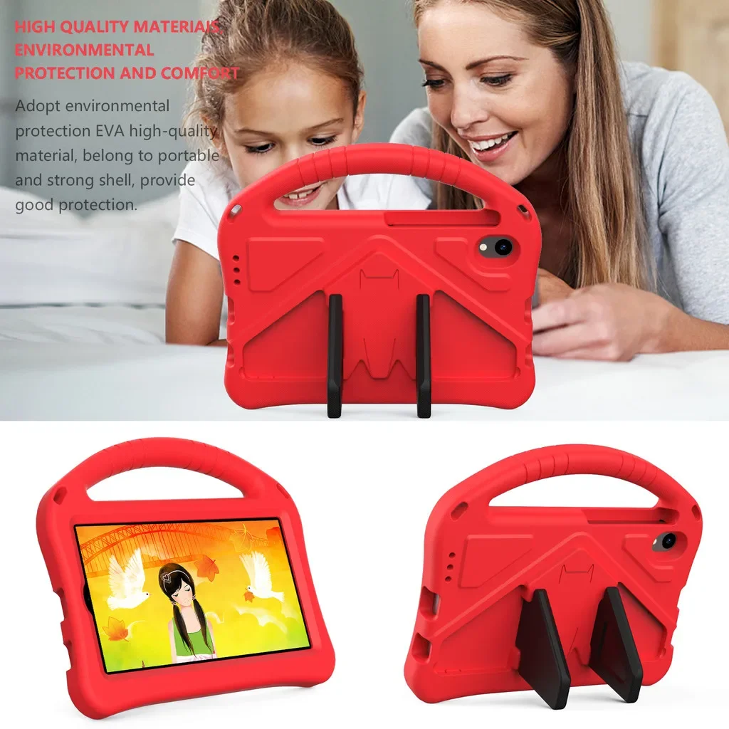 Funda para Lenovo Tab M9 2023 9,0 pulgadas TB-310FU TB-310XU para Tab B9 2024 9 "Kids Safe Eva cubierta de seguridad para niños soporte para niños - imagen 4