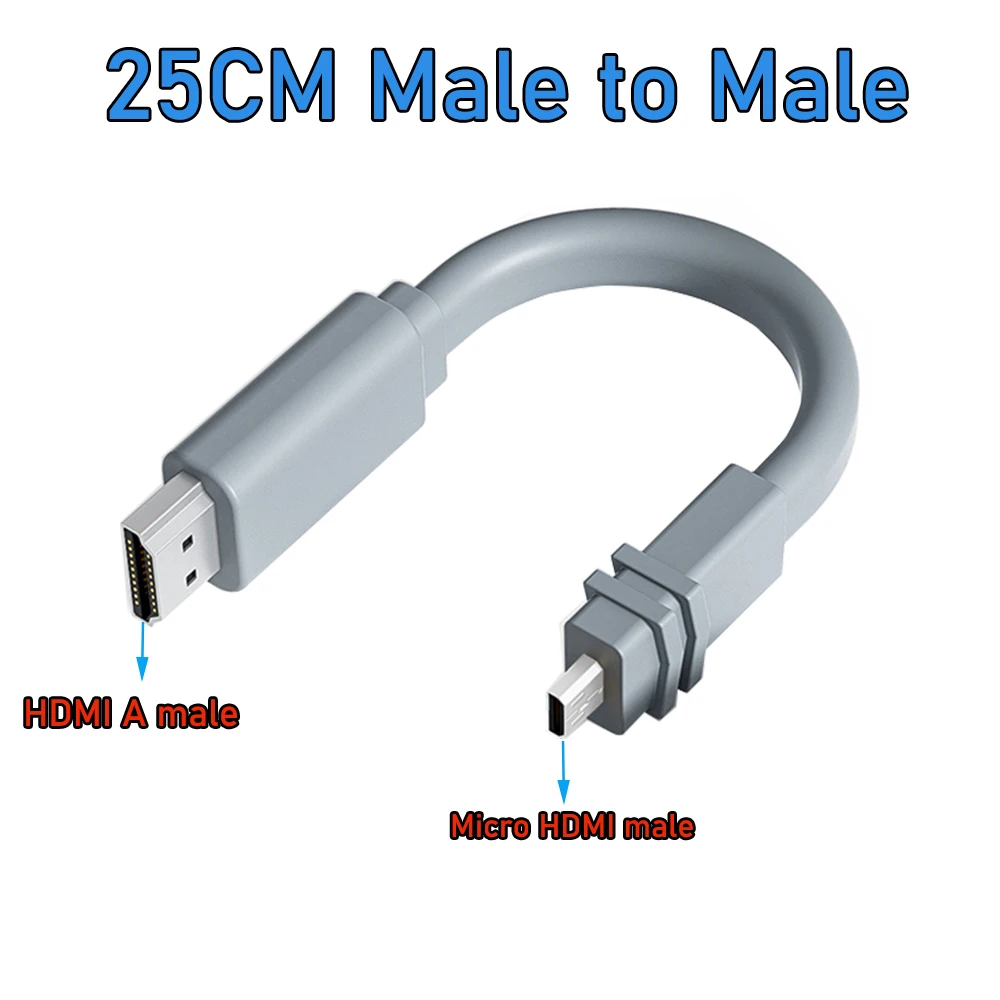 25CM male to male