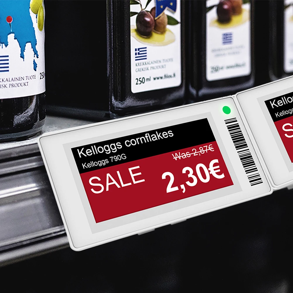 2.1'' 2.9'' E-paper E-Ink EInk Display Screen NFC BT Version App Operating Software TFT Screen IP65 Electronic Price Tag Card - imagen 2
